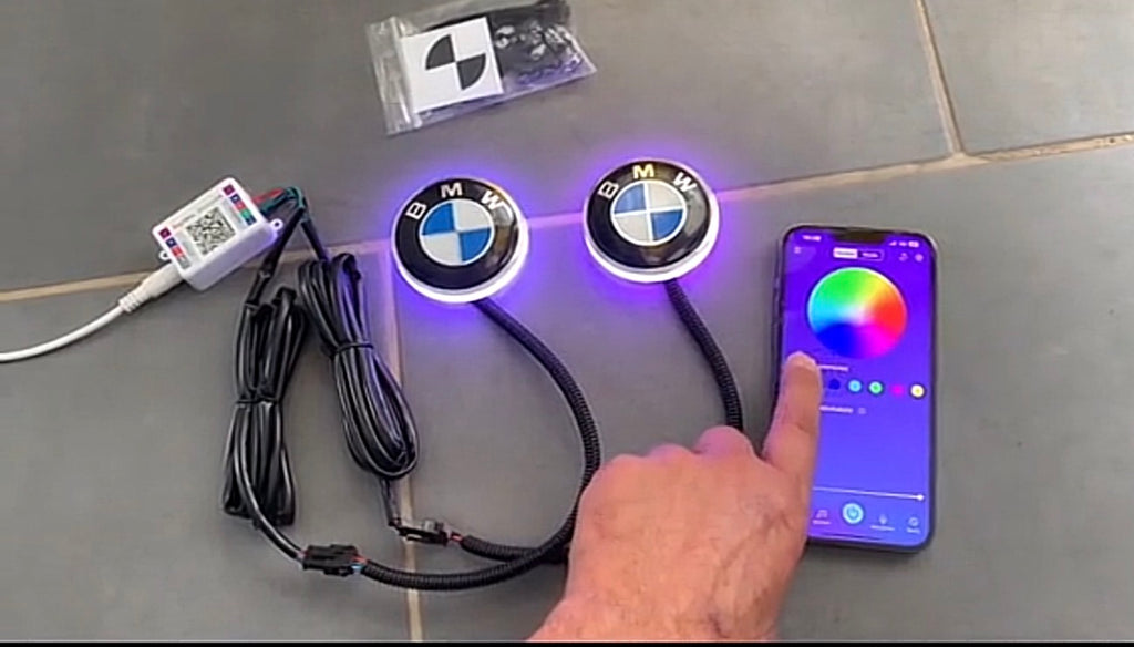 Logo led RGB BMW