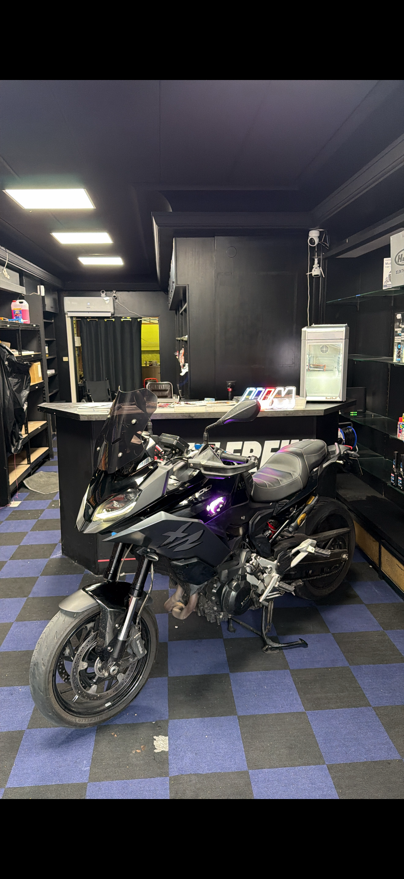 Logo led RGB BMW 60mm GS850 F900XR...