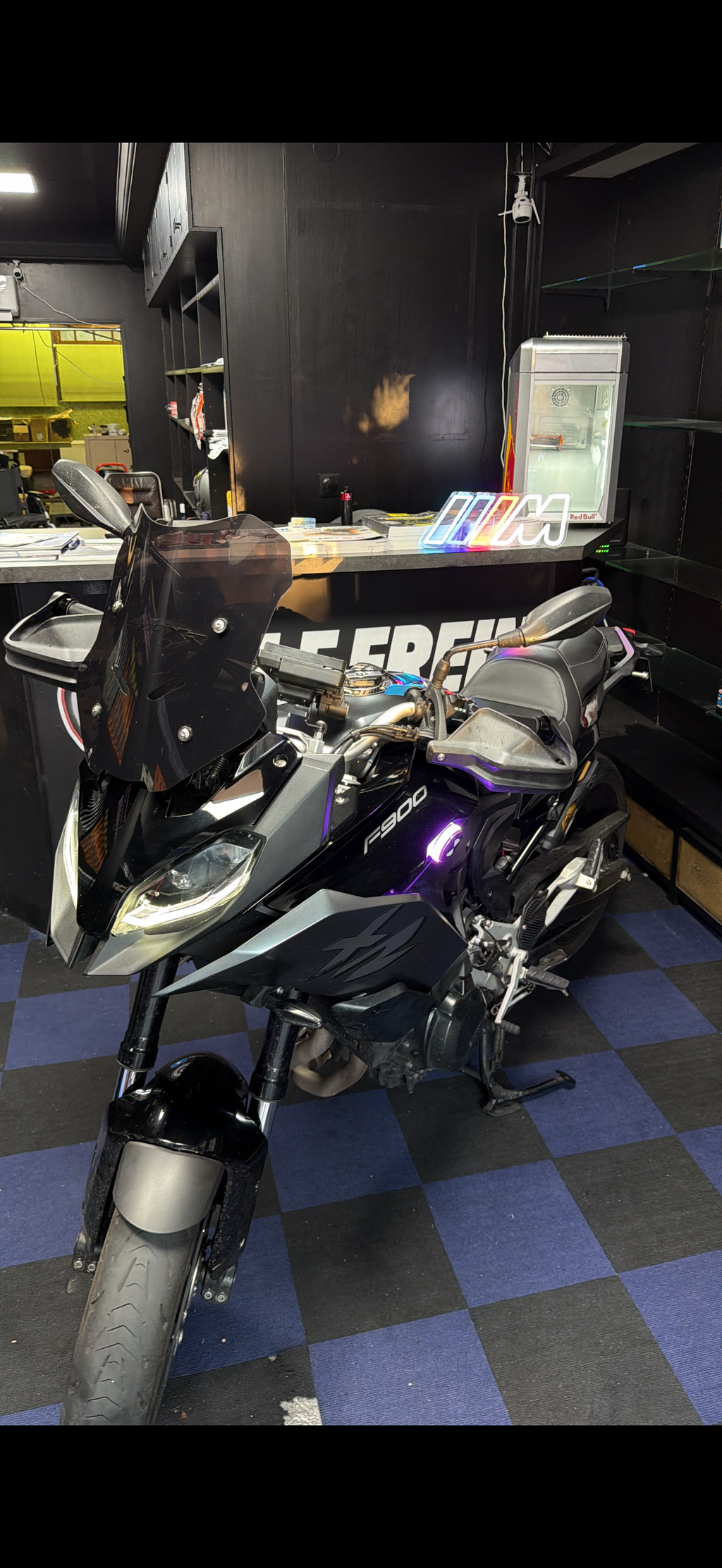 Logo led RGB BMW 60mm GS850 F900XR...