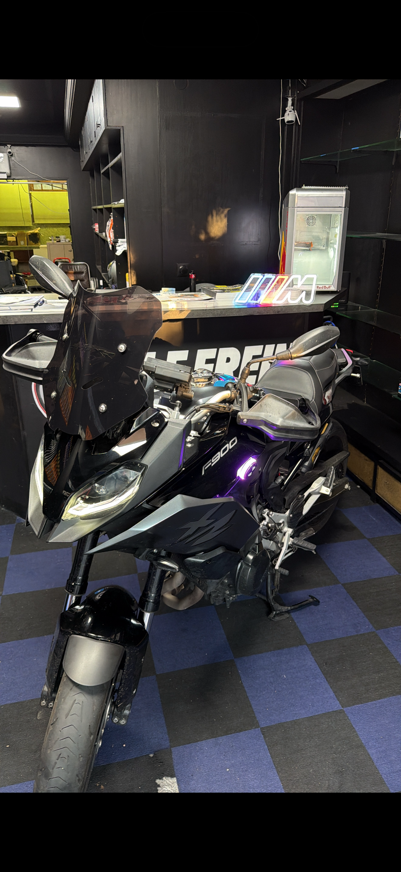 Logo led RGB BMW 60mm GS850 F900XR...